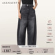 2026春季 休闲阔腿裤 W010ED 桶形裤 ALLSAINTS女士酷炫牛仔裤