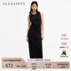 连衣裙长款 修身 背心裙子秋季 ALLSAINTS女士无袖 女装 W297DA