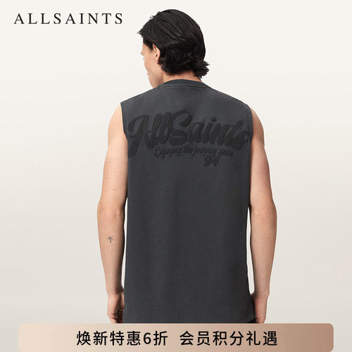 ALLSAINTS男士无袖T恤