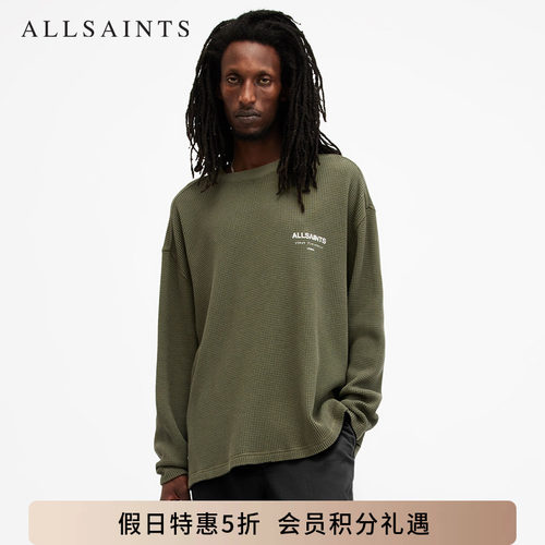 ALLSAINTS男士长袖T恤