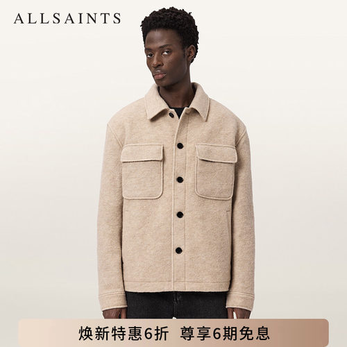 ALLSAINTS男士毛呢外套