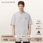 新款 ALLSAINTS男士 字母印花T恤宽松质感棉上衣2025秋季 M006PD