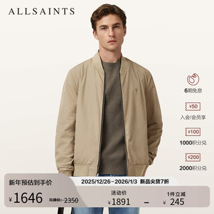 新款 外套2025年秋季 M085OB 羊头飞行夹克商务修身 ALLSAINTS男士