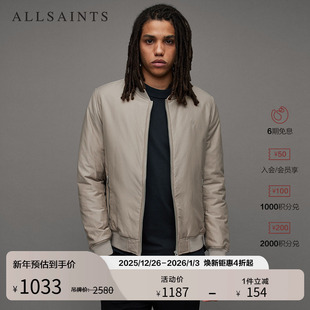 MJ120Z 夹棉棒球领外套飞行员夹克棉衣秋季 ALLSAINTS男士 时尚