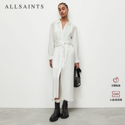 ALLSAINTS女士衬衫连衣裙