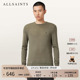 ALLSAINTS男士 M002KZ 新款 轻柔羊毛衫 休闲羊头针织毛衣2025年秋季