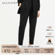 ALLSAINTS女士商务西装 WT111V 子秋季 长裤 舒适黑色气质锥形裤