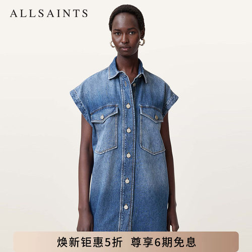 ALLSAINTS女士牛仔连衣裙