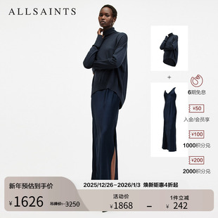 ALLSAINTS女士针织连衣裙两件套裙装 W286DB 慵懒毛衣吊带裙秋季