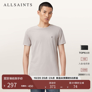 新款 D11抢先购ALLSAINTS男士 上衣2025年秋季 修身 羊头T恤圆领短袖
