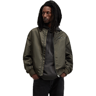ALLSAINTS男士宽松夹克服街头风Logo款外套春季男装M024OA