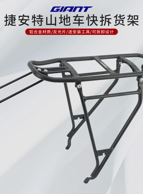 Giant捷安特Garry快拆货架山地车26-29寸铝合金加粗货架装备配件