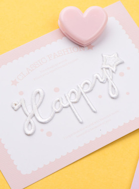 英文字母刺绣贴可爱布贴手机壳装饰贴纸书包文具自粘贴纸帽子贴花