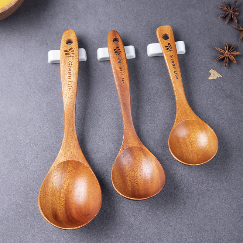 木头勺子仙德曼盛饭汤勺