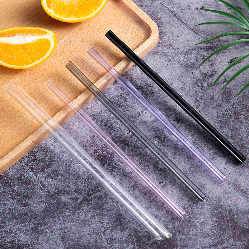 仙德曼玻璃吸管耐热奶茶