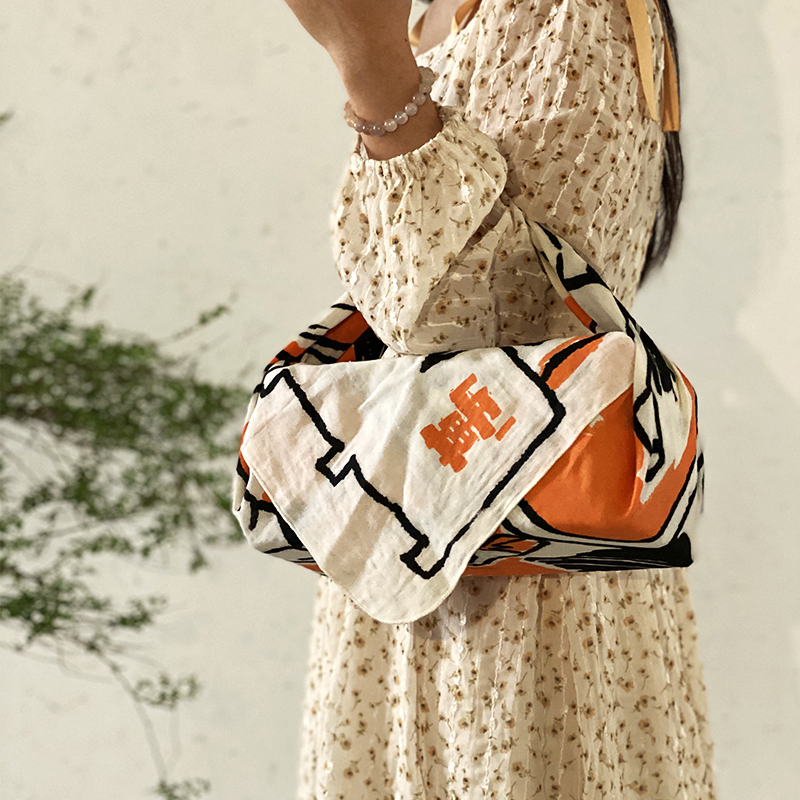 万土烧便当盒包裹布砂锅餐垫日式包袱布风吕敷包袱皮礼物盒包装布