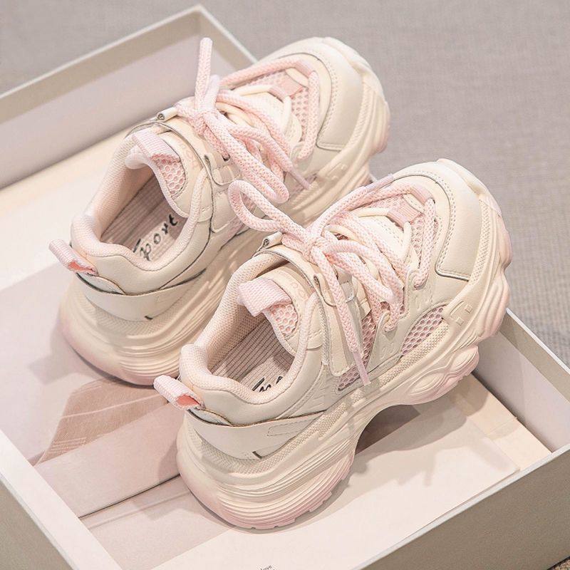 女童鞋老爹鞋春季新款儿童鞋子男童网面运动鞋宝宝春秋休闲鞋