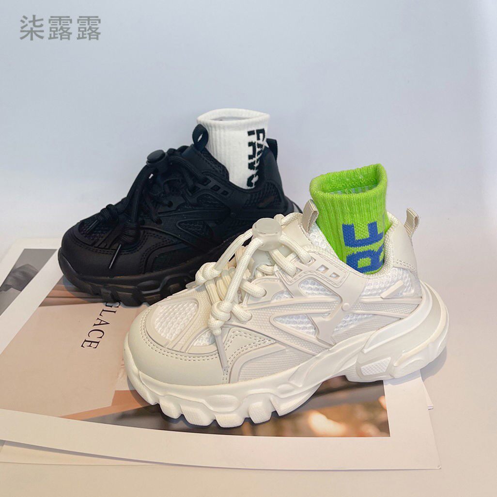 儿童老爹鞋2026春秋运动鞋跑步鞋