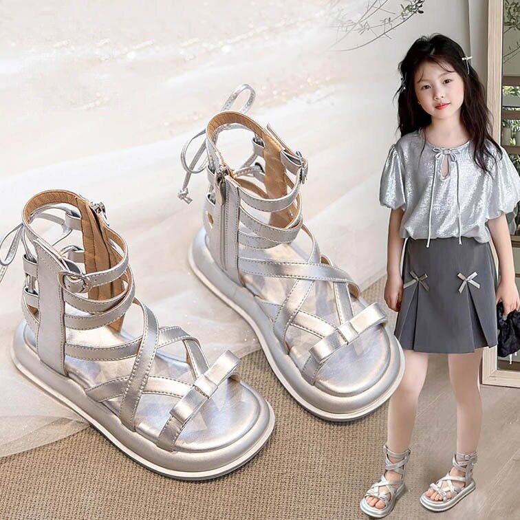 夏款女童凉鞋2026儿童鞋子软底