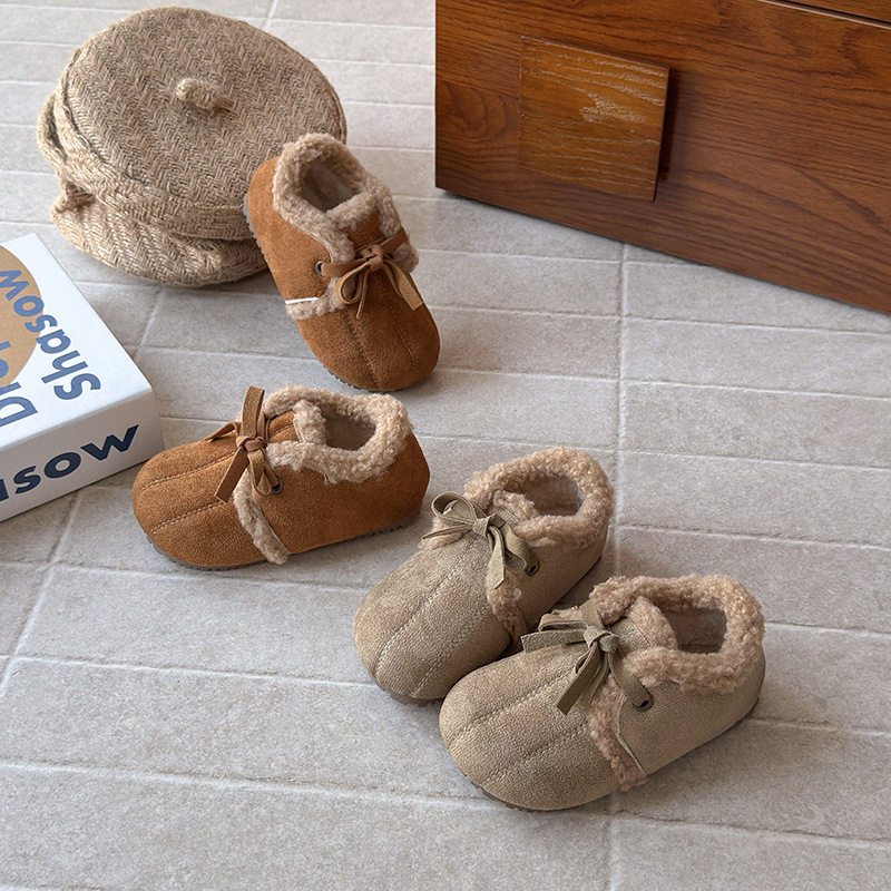女童棉鞋南瓜博肯鞋秋冬季新款儿童保暖豆豆鞋女宝宝羊羔毛奶奶鞋,童鞋/婴儿鞋/亲子鞋,帆布鞋,淘宝优惠券,粉丝福利购,淘宝优惠卷