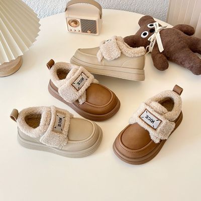 儿童棉鞋加厚保暖2025冬
