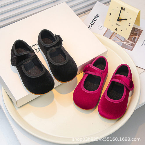 女童皮鞋2025春秋新款儿童单鞋