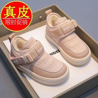 女童雪地靴2025冬季宝宝棉鞋靴