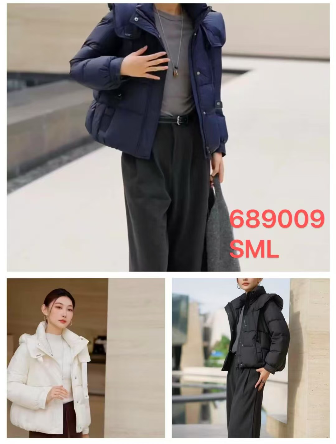 艾睿思爆款2025冬季新款时尚百搭韩版短款90羽绒服保暖厚外套女潮