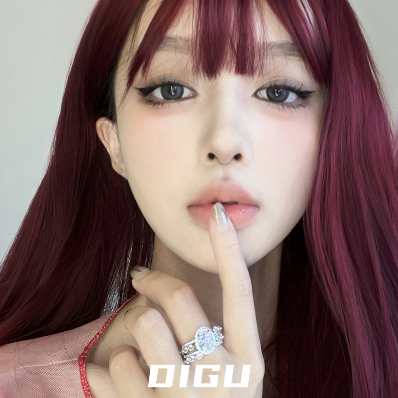 小众设计感锆石开口戒指女