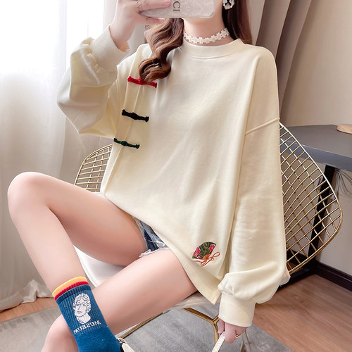 新品促销 个性刺绣 宽松显瘦 质量保证