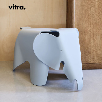 E2全球购正品|瑞士Vitra Eames Elephant大象儿童椅 创意玩具椅
