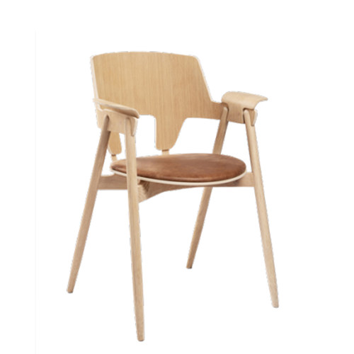 单人椅餐椅cadot原木北欧