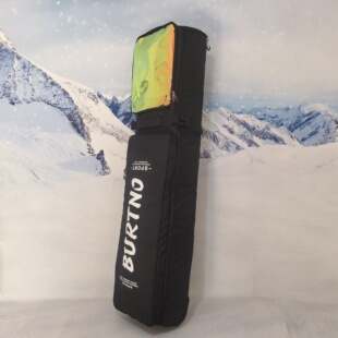 儿童带轮滑雪板包分仓雪具包滑雪板包新款单肩滑雪板包可加长雪鞋