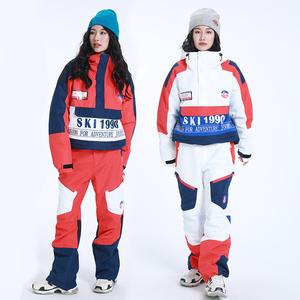 ltvt双板滑雪服套装女男专业户外滑雪衣单板上衣加厚防风防水保暖