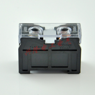 1位导轨组合式 端子台90A 60C日式 接线板连接器 60BK接线端子排