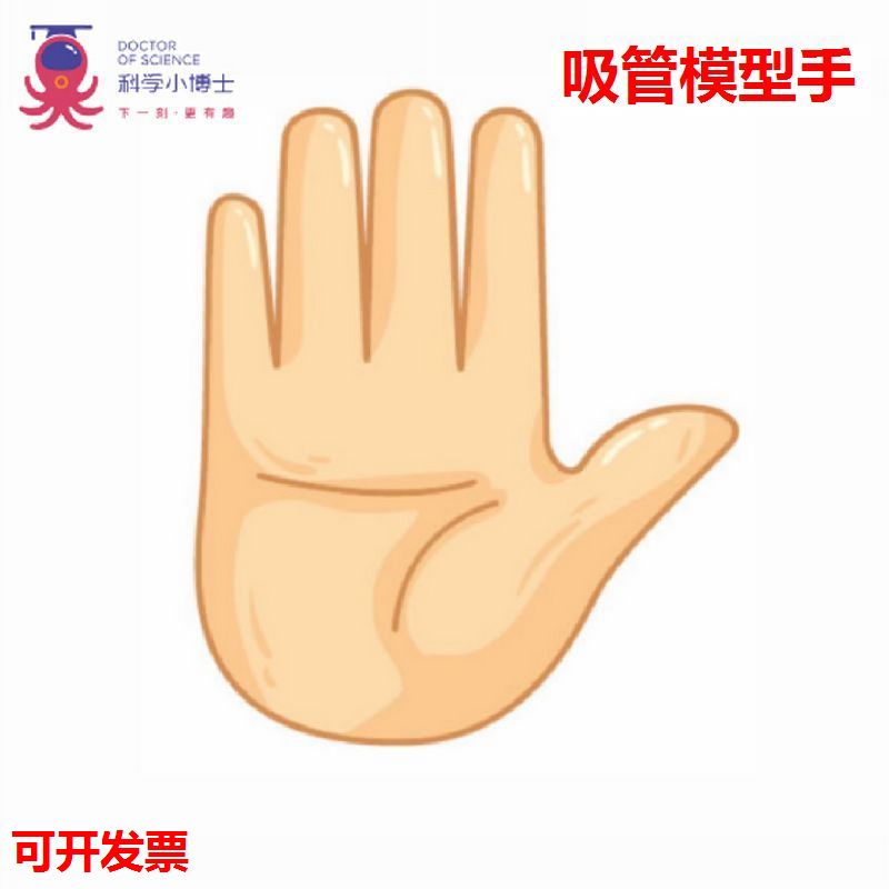 吸管模型手DIY实验小制作器材
