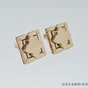 包包扣子配件金属锁扣包锁扣拧锁按锁箱包五金配件锁扣包配件包扣