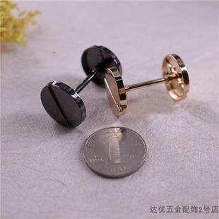 特价包邮包包扣杠铃扣金色哑铃扣包包工字扣包包扣子配件金属配件