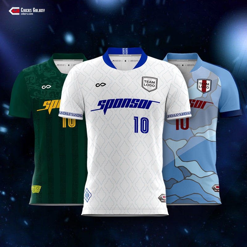 CG赛客足球服定制队服印号训练服个性热升华短袖球衣GW中国风2020