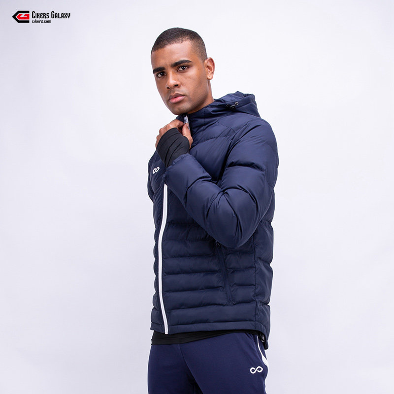 赛客短款定制足球训练运动棉衣