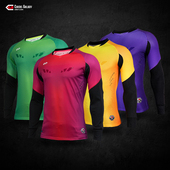 防撞海绵印字守门员专业比赛服 长袖 cg赛客门将服套装 成人儿童短袖