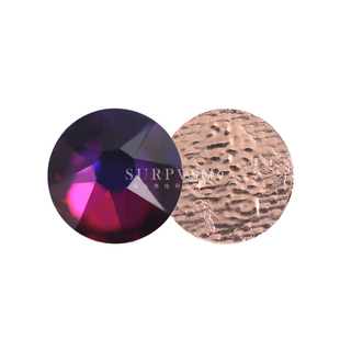 奥地利华子钻水晶2078烫底圆钻美甲钻diy贴钻拉丁服婚纱VOL火山红