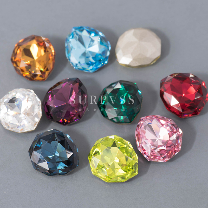 正品施家奥地利水晶4329梨形钻