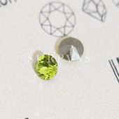 施家进口奥地利水晶1088尖底圆钻180款 美甲钻球堆钻拼钻337柑橘绿