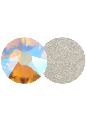 正品奥地利施家水晶2088圆形平底钻DIY装饰堆钻226SHIM星光金黄色