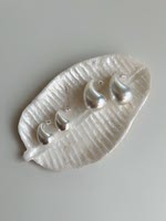 LOCO brushed silver teardrop earrings drop earrings thumbnail 5