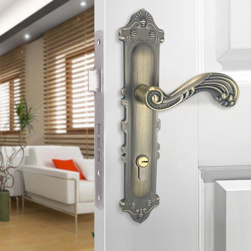 欧式古铜8560锁体门锁木门入户门锁具老款85型锁体会议木门执手锁