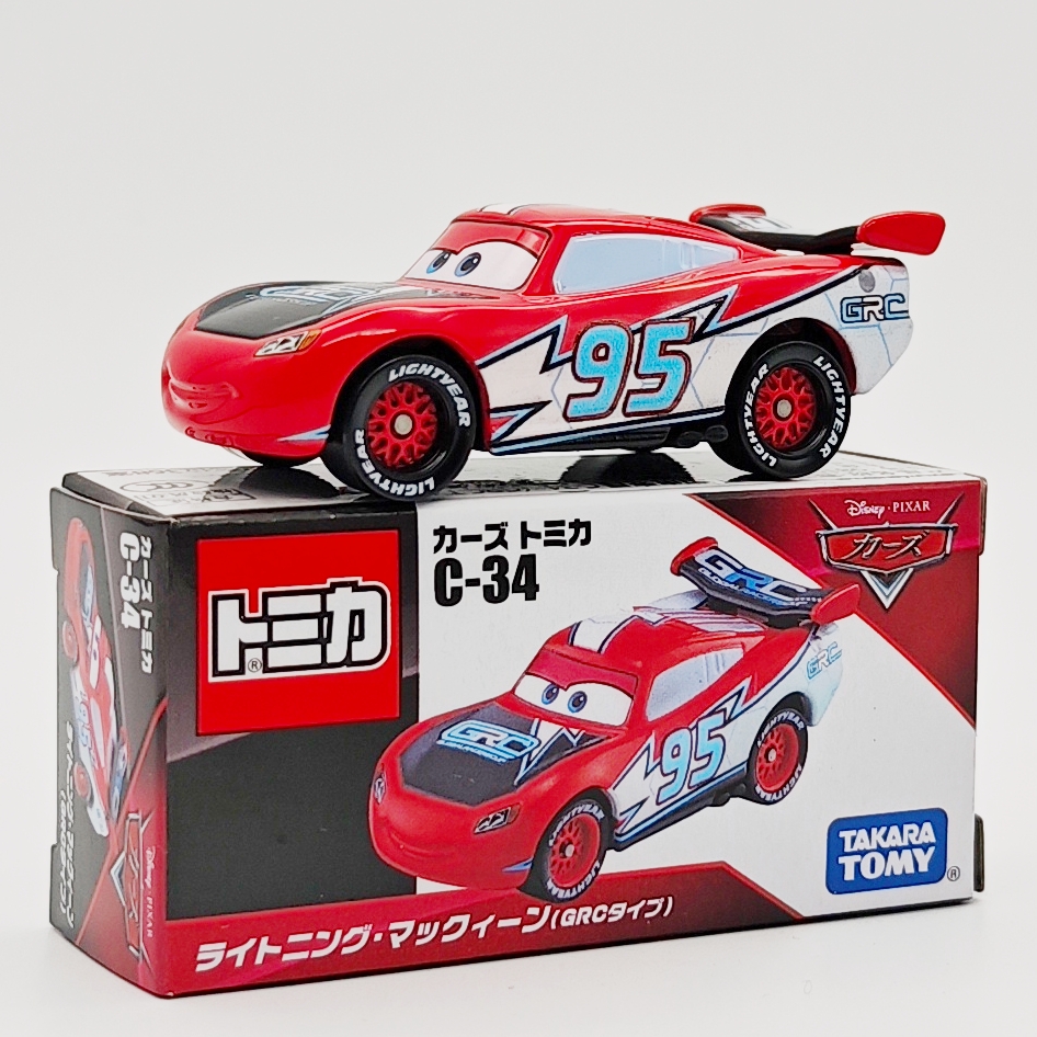 正版多美卡合金车赛车总动员C-34闪电麦昆车模型玩具车男孩收藏