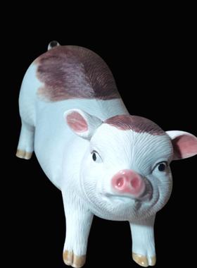 陶瓷招财可爱小猪饰品摆件礼品