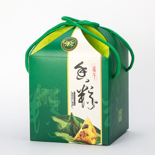 端午粽子礼盒手提高档通用